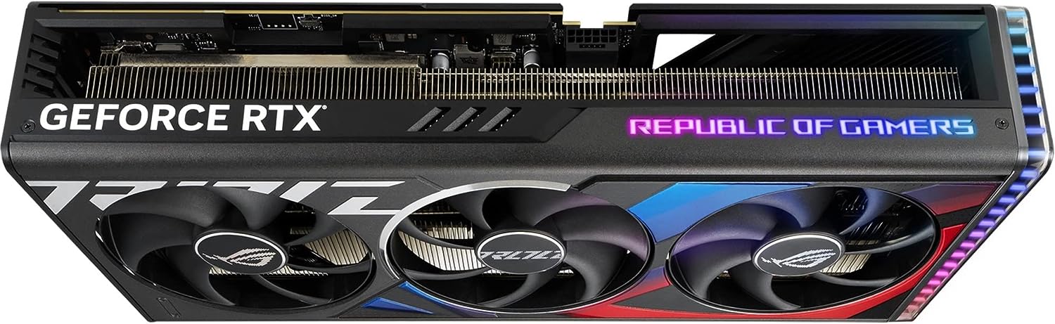 ASUS ROG Strix GeForce RTX™ 4090 OC Edition 24GB GDDR6X - Graphics Card ASUS ROG Strix GeForce RTX™ 4090 OC Edition 24GB GDDR6X - Graphics Card